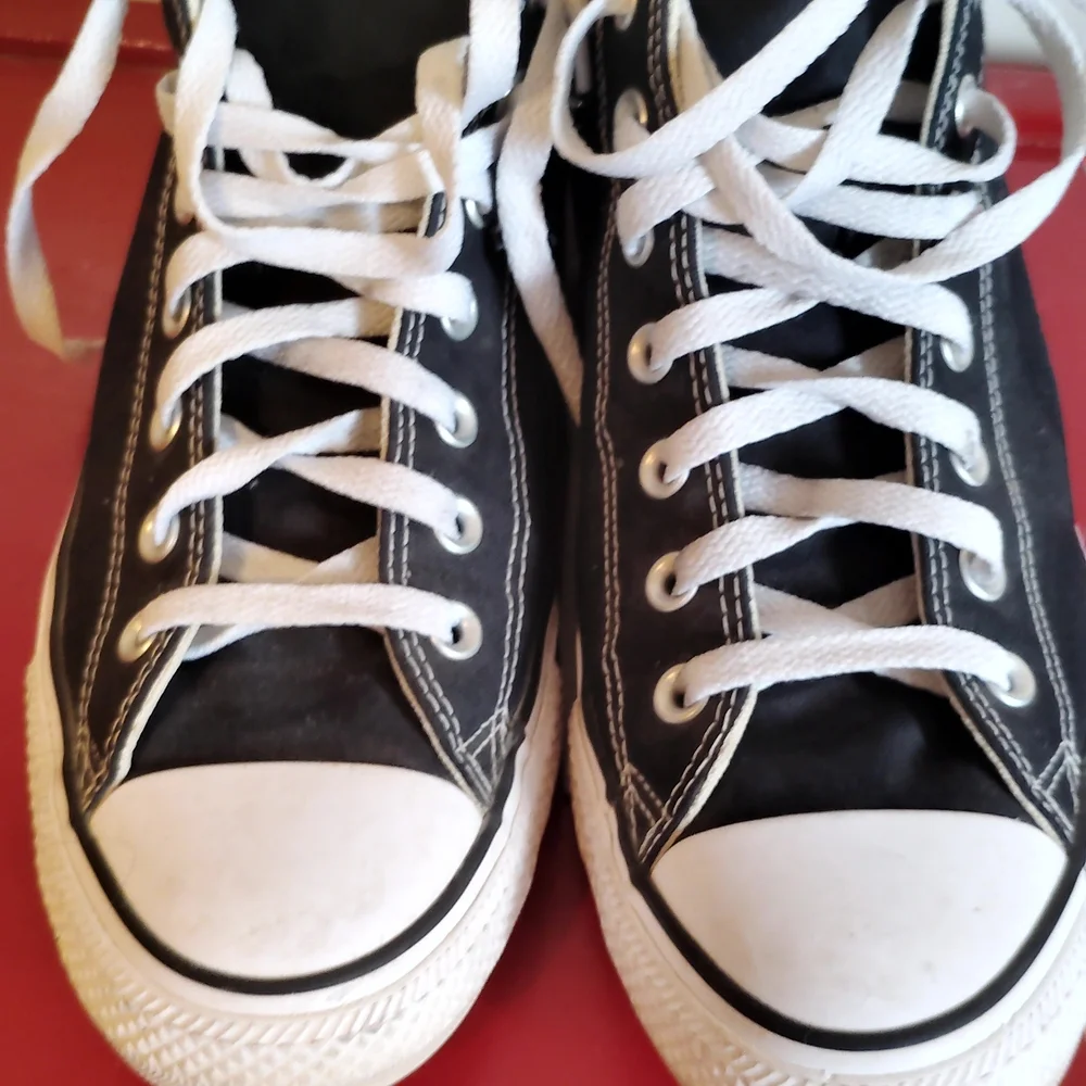 Converse Chuck Taylor All Star Black High Top Sneakers - Picture 2 of 3